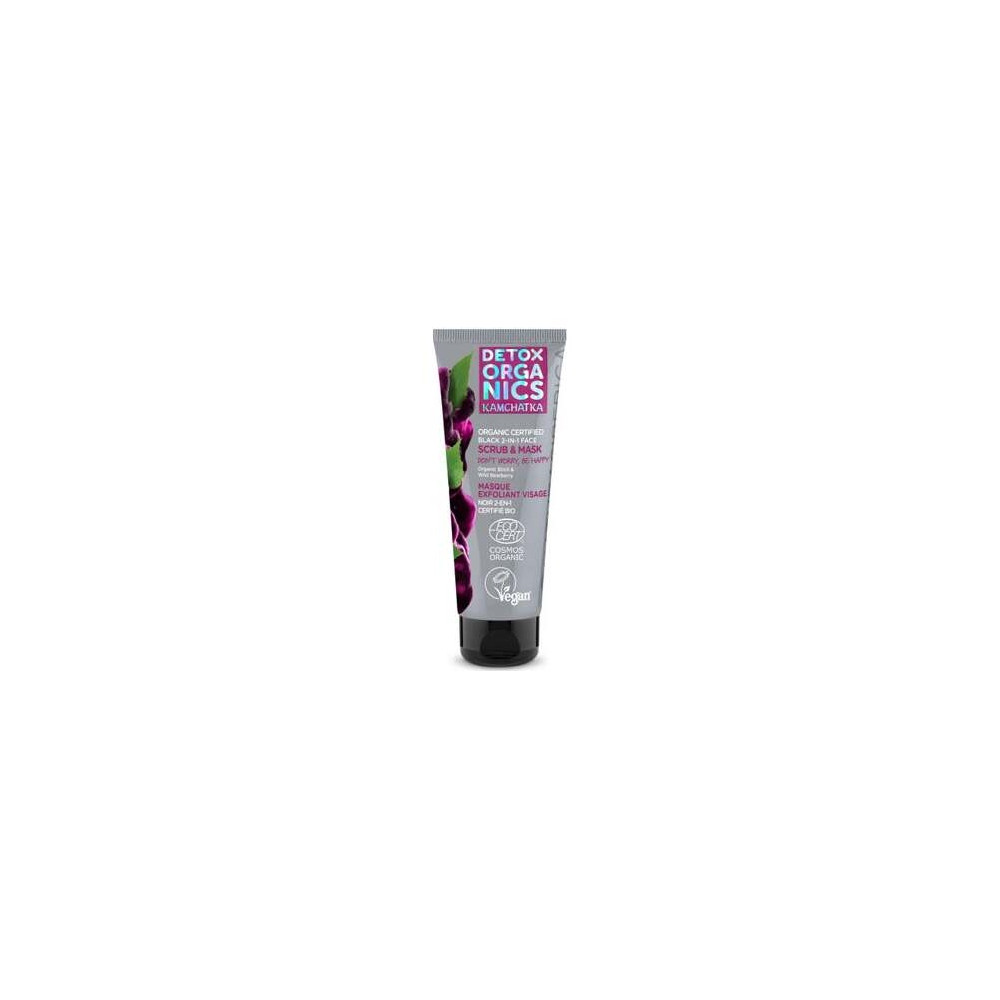 Natura Siberica Exfoliante Y Mascarilla Negra 2 En 1 Bio 75Ml