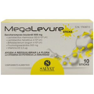 Megalevure 10 Sobres Bucodispersables