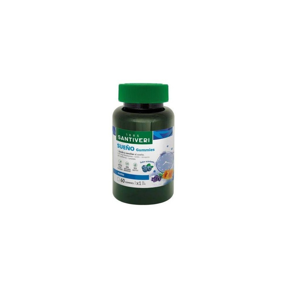 Santiveri Sueño Gummies Sabor Arándanos Vegan 60Uds