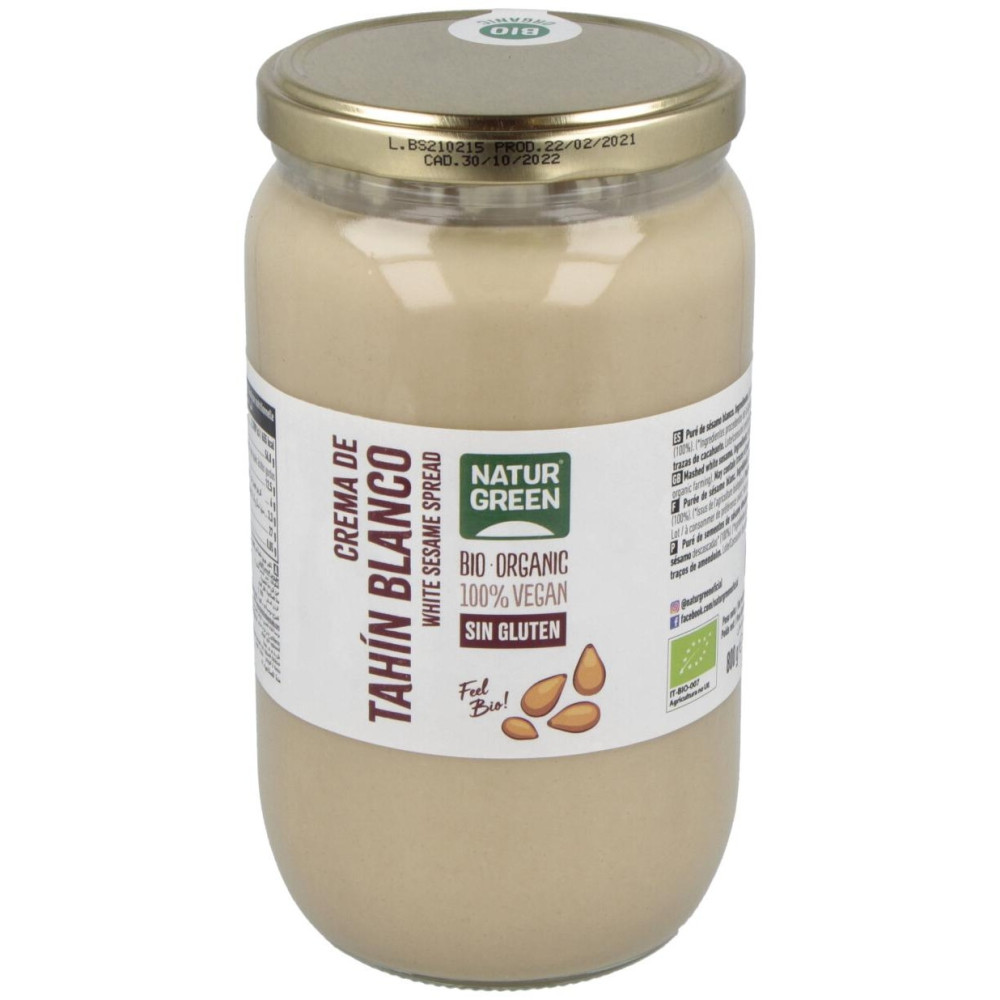 Naturgreen Tahín Ecológico De Sésamo 800 G