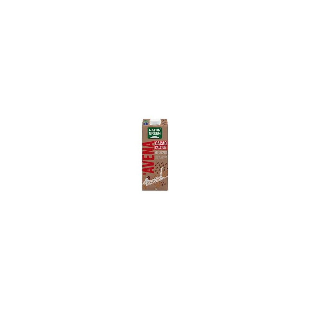 Naturgreen Bebida Ecológica De Avena Y Cacao Con Calcio 1L