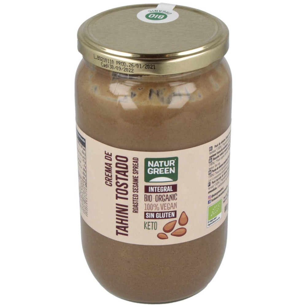 Naturgreen Tahín Ecológico De Sésamo Tostado 800 G