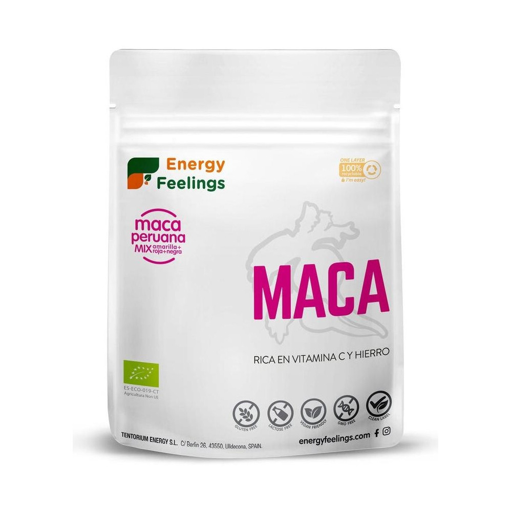 Energy Feelings Maca Polvo Eco Vegan Sin Gluten 200G
