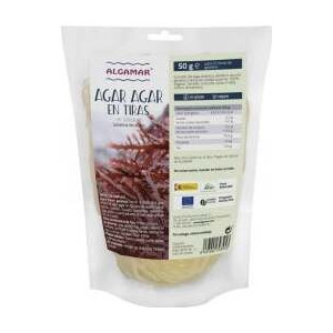 Algamar Agar Agar En Tiras 50G