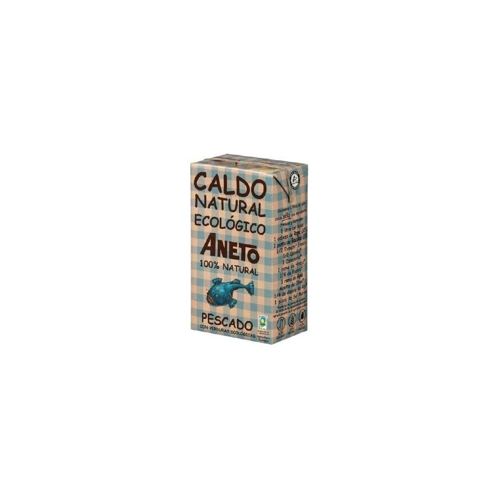 Caldo Pescado Bio 1L Aneto