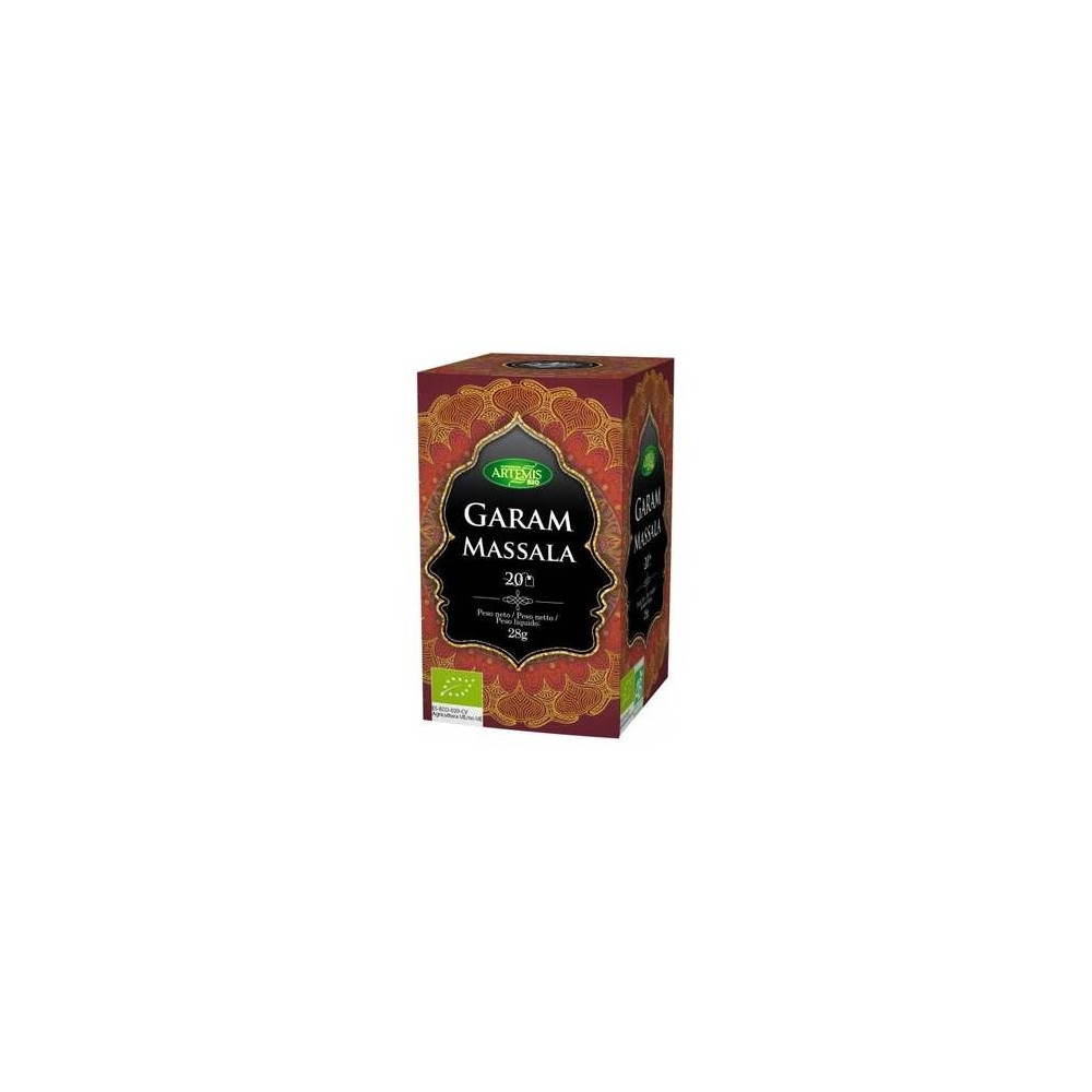 Te Garam Massala Sin Teina Infusion 20Bolsitas Bio
