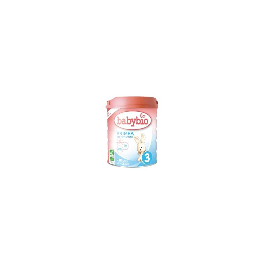 Leche Primea 3 Crecimiento 10 Meses 800Gr. Bio