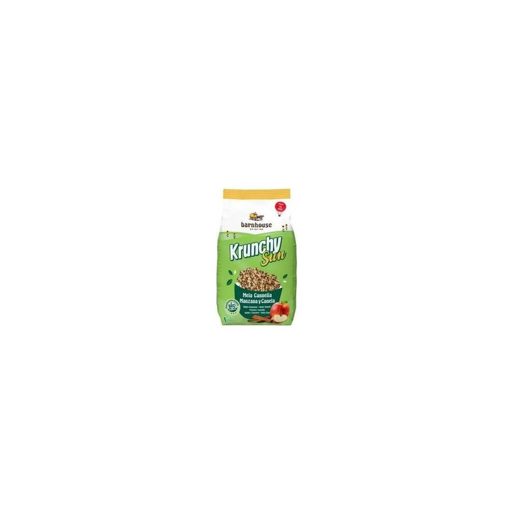 Muesli Krunchy Sun Manzana-Canela 750Gr Bio