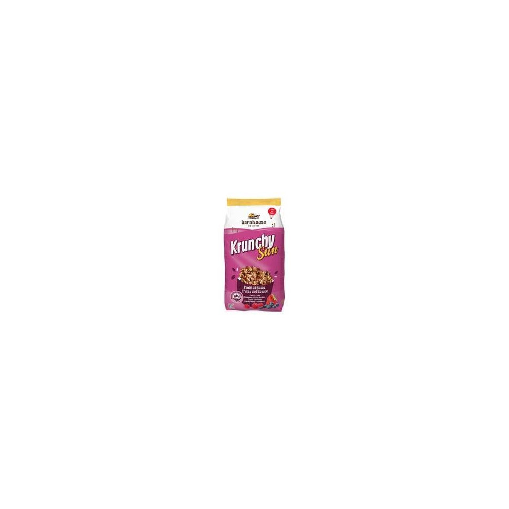 Muesli Krunchy Sun Frutos Del Bosque 750Gr. Bio