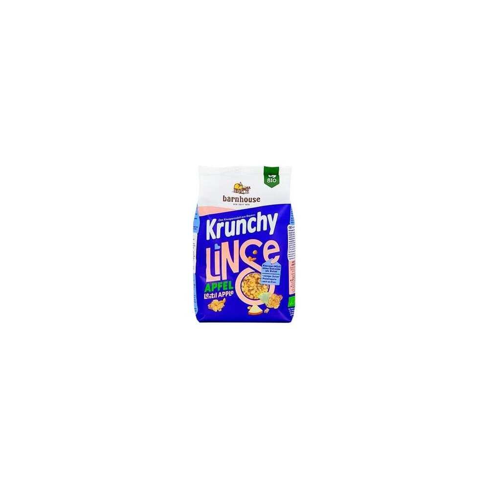 Barnhouse Krunchy Organic Lentil Apple Muesli Bio 325G