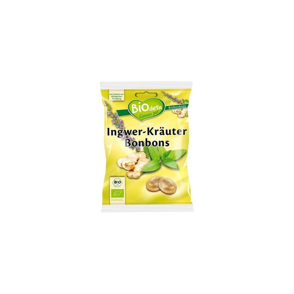 Caramelos De Jengibre Y Hierbas 75Gr. Bio