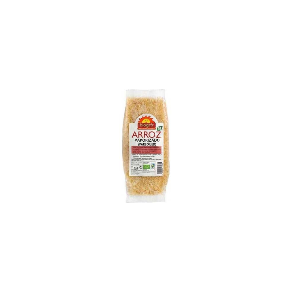 Biogra Arroz Vaporizado Parboiled 500G