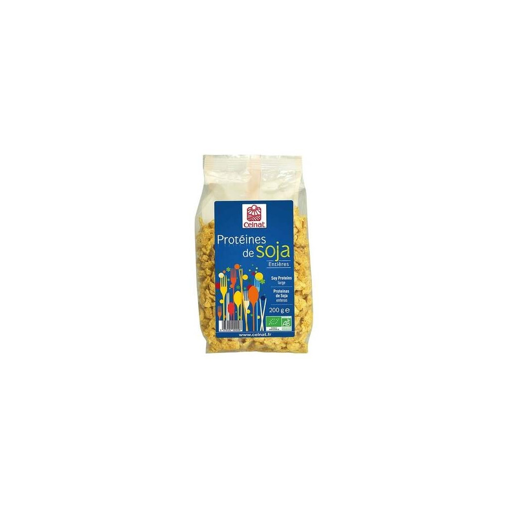Celnat Soja Texturizada Gruesa Entera 200G