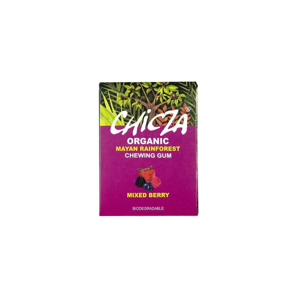Chicle Organico Sabor Frutas Del Bosque 30Gr. Bio