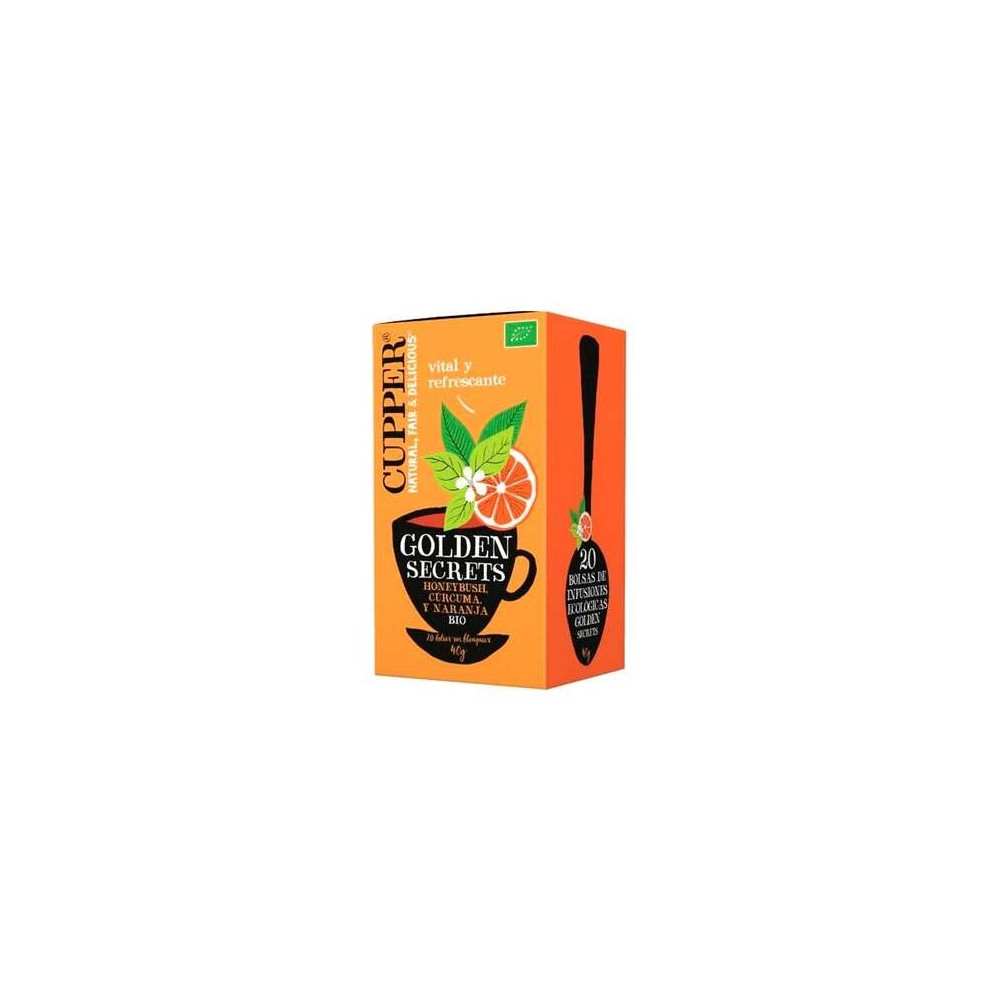 Cupper Golden Secrets Infusion Bio 20Uds
