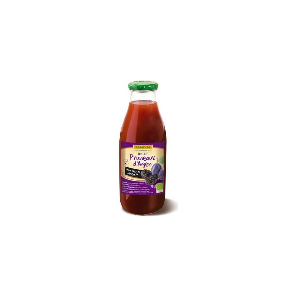 Danival Zumo De Ciruelas Sin Azúcar Bio 750Ml
