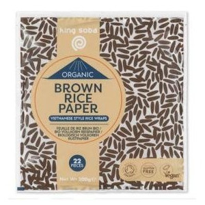 King Soba Papel De Arroz...