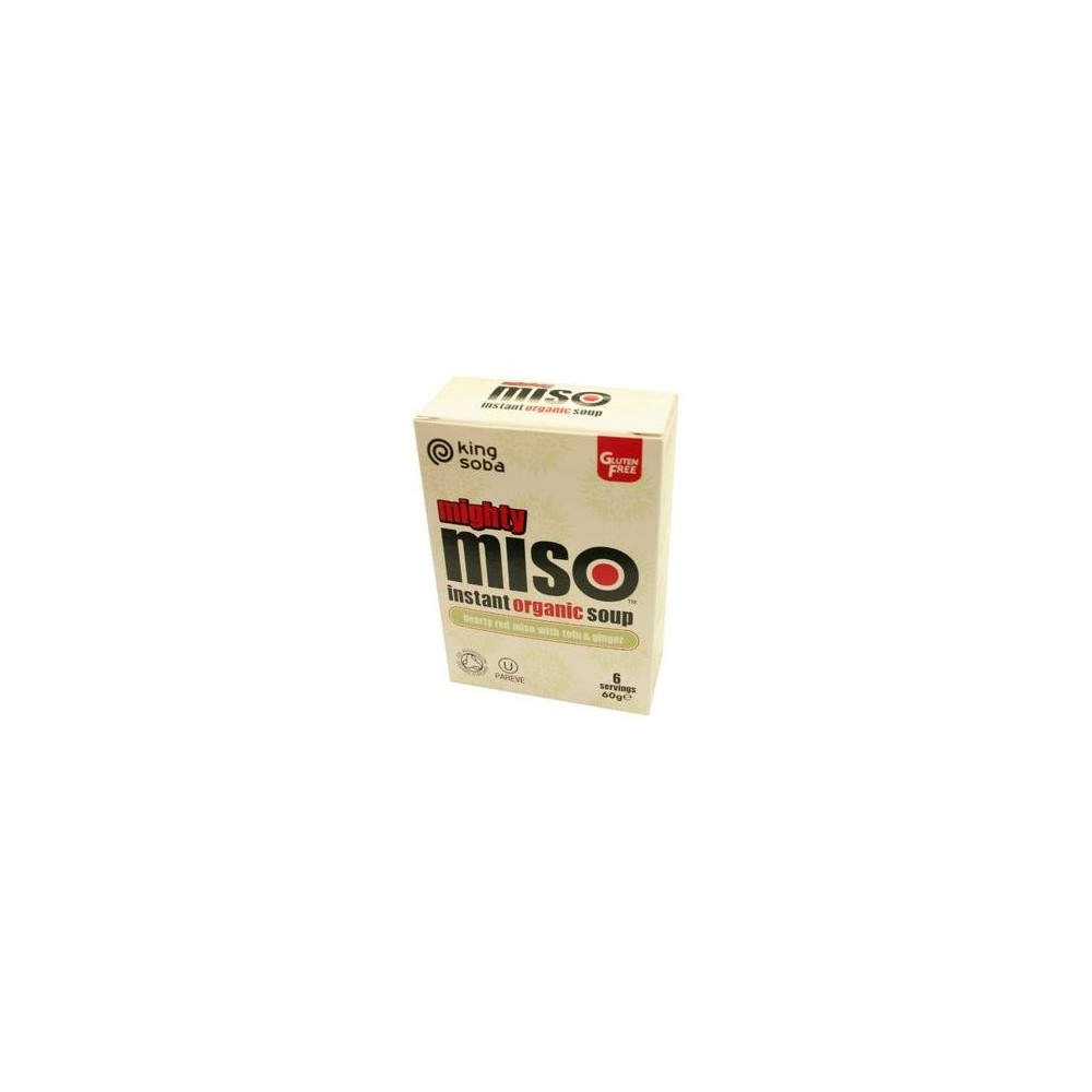 Sopa Miso Tofu+Jengibre Instant 6Sbrsx10Gr. Bio Sg