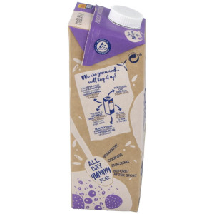 Bebida Vegetal De Arroz Integral 1Lt 6Uds. S/A