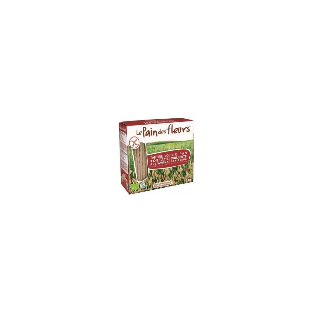 Le Pain Des Fleurs Pan Crujiente Avena Sin Gluten Bio 150G