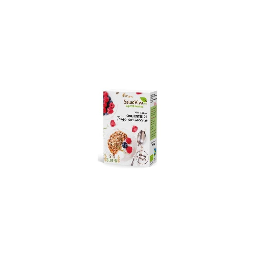 Salud Viva Mini Copos Crujientes Trigo Sarraceno Bio 250G