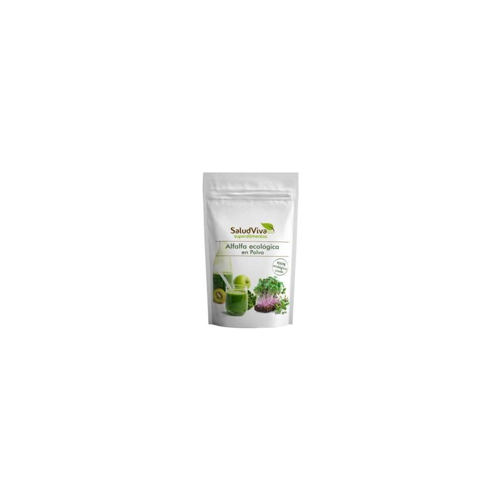 Salud Viva Alfalfa Ecológica En Polvo 200G