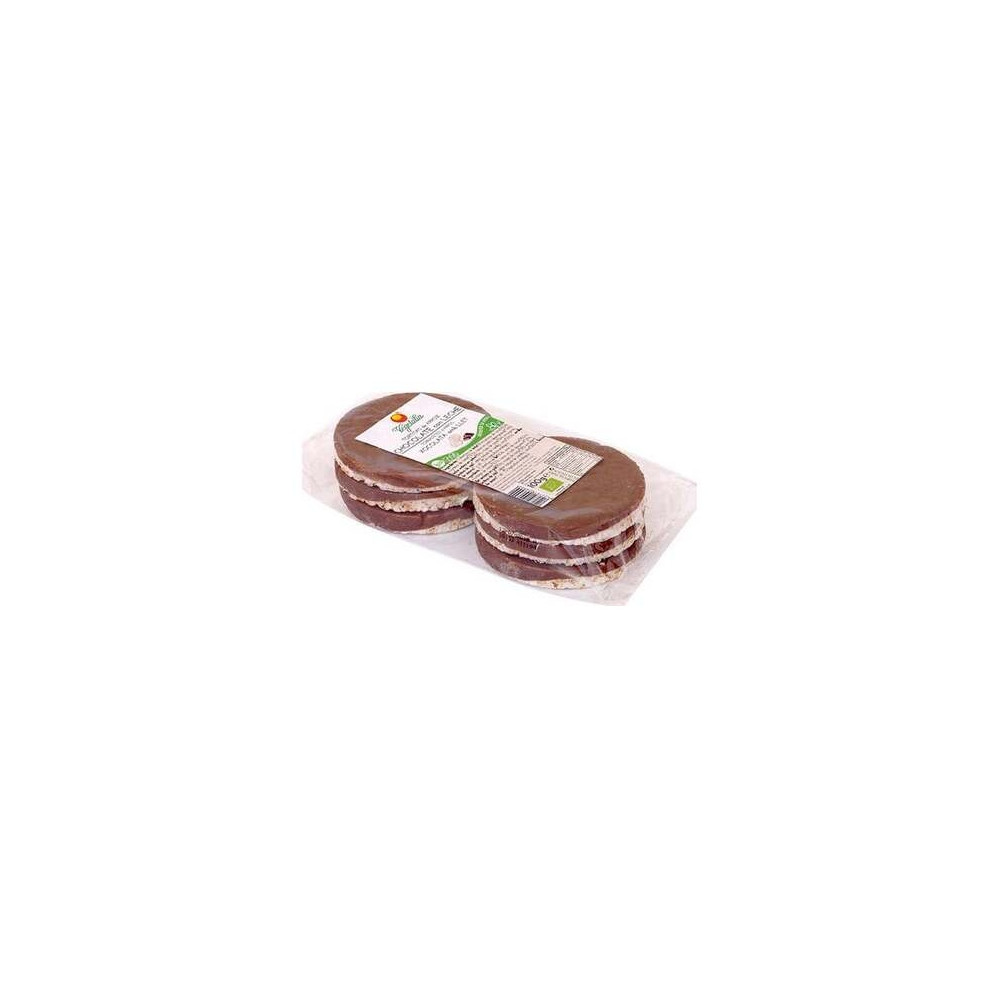 Vegetalia Tortitas De Arroz Chocolate Con Leche Bio 100G