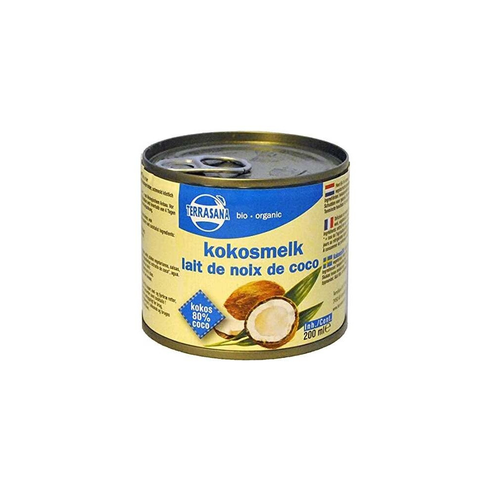 Terrasana Leche Coco Bio 200Ml