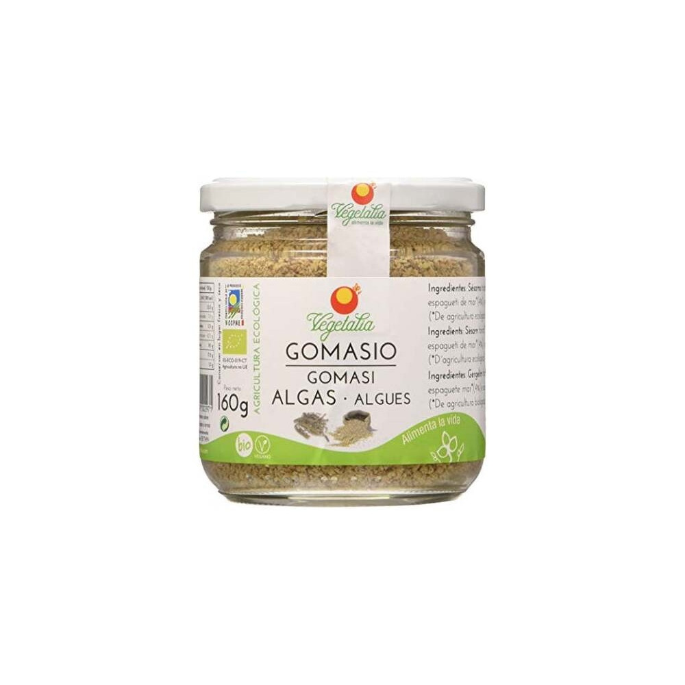 Vegetalia Gomasio Algas Bote Bio 160G