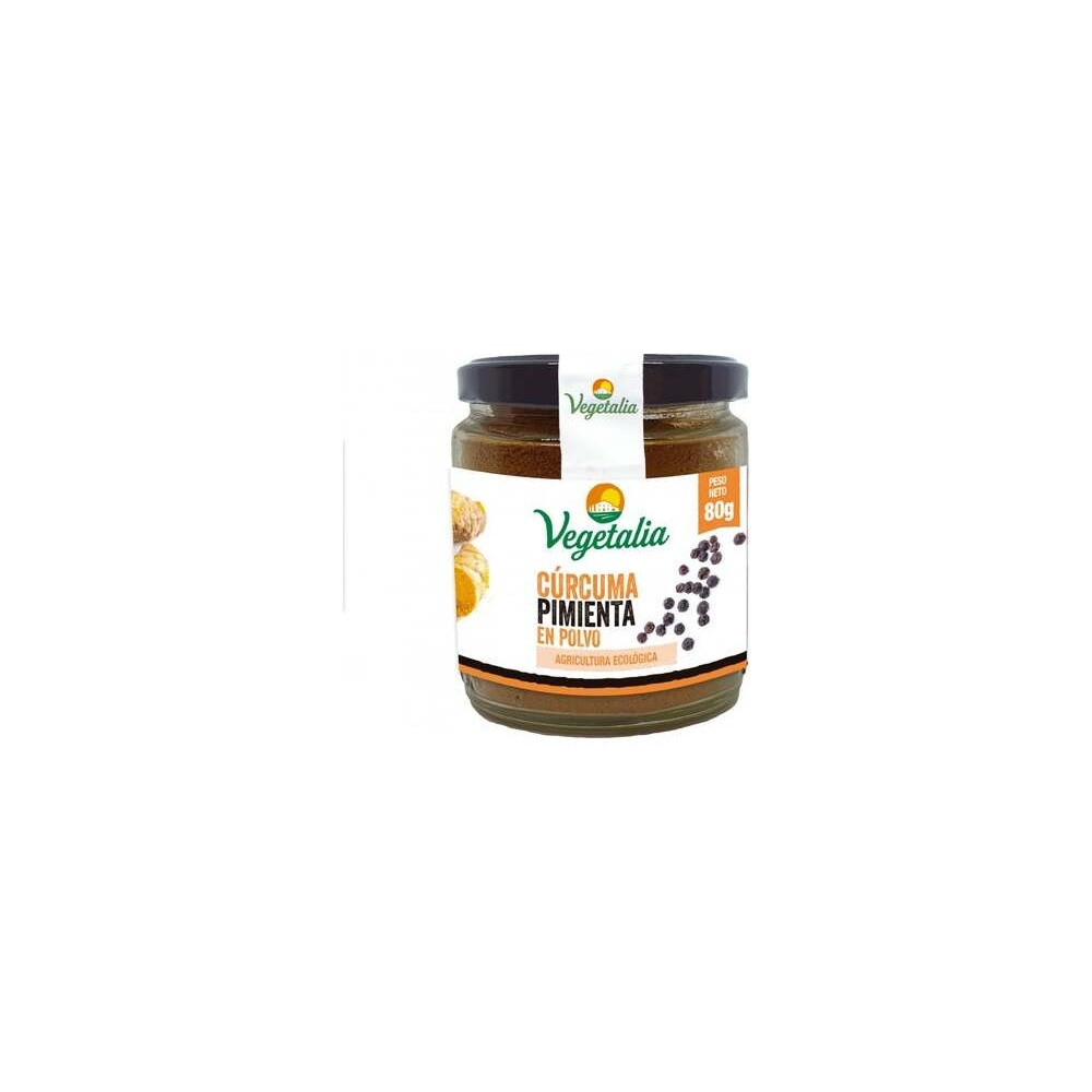 Vegetalia Cúrcuma Y Pimienta Negra Bio 80G