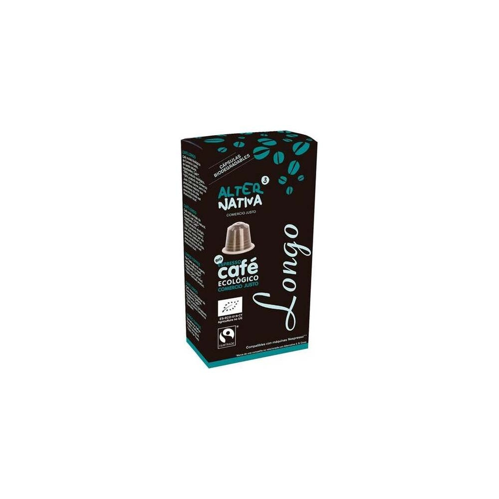 Cafe Longo 10Capsulas Cafe Biodegradable. Eco