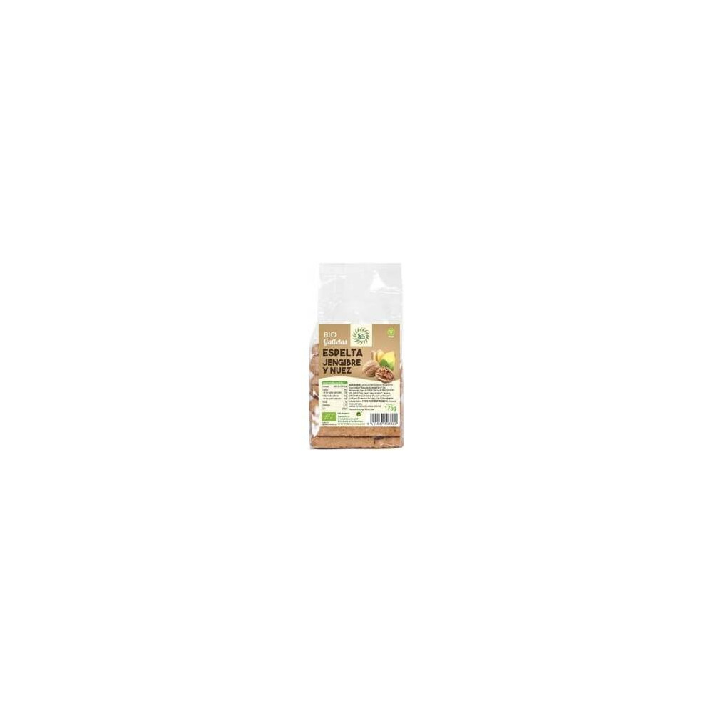 Galletas De Espelta Con Jengibre Y Nuez 175Gr. Bio