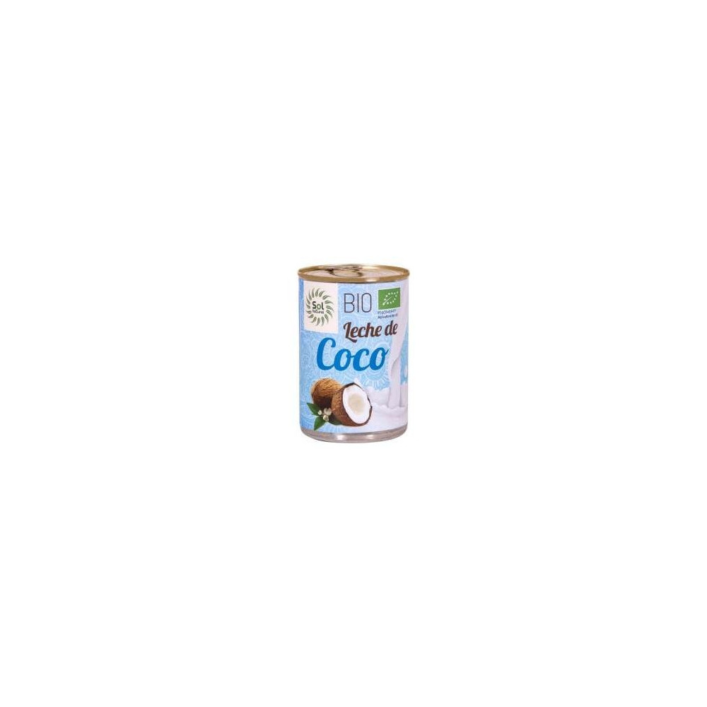 Solnatural Leche Coco Bio Lata Cocin 400Ml