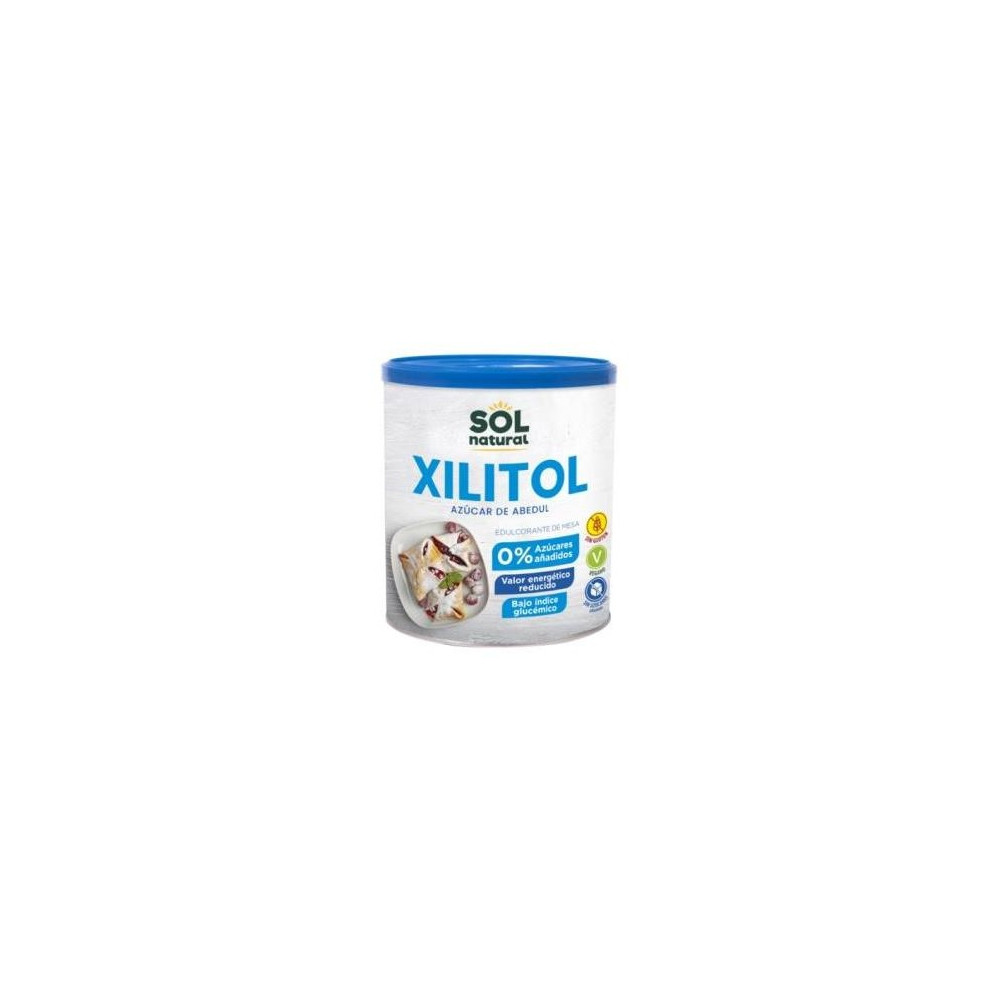 Solnatural Azúcar Abedul Xilitol Sin Lactosa 500Gr