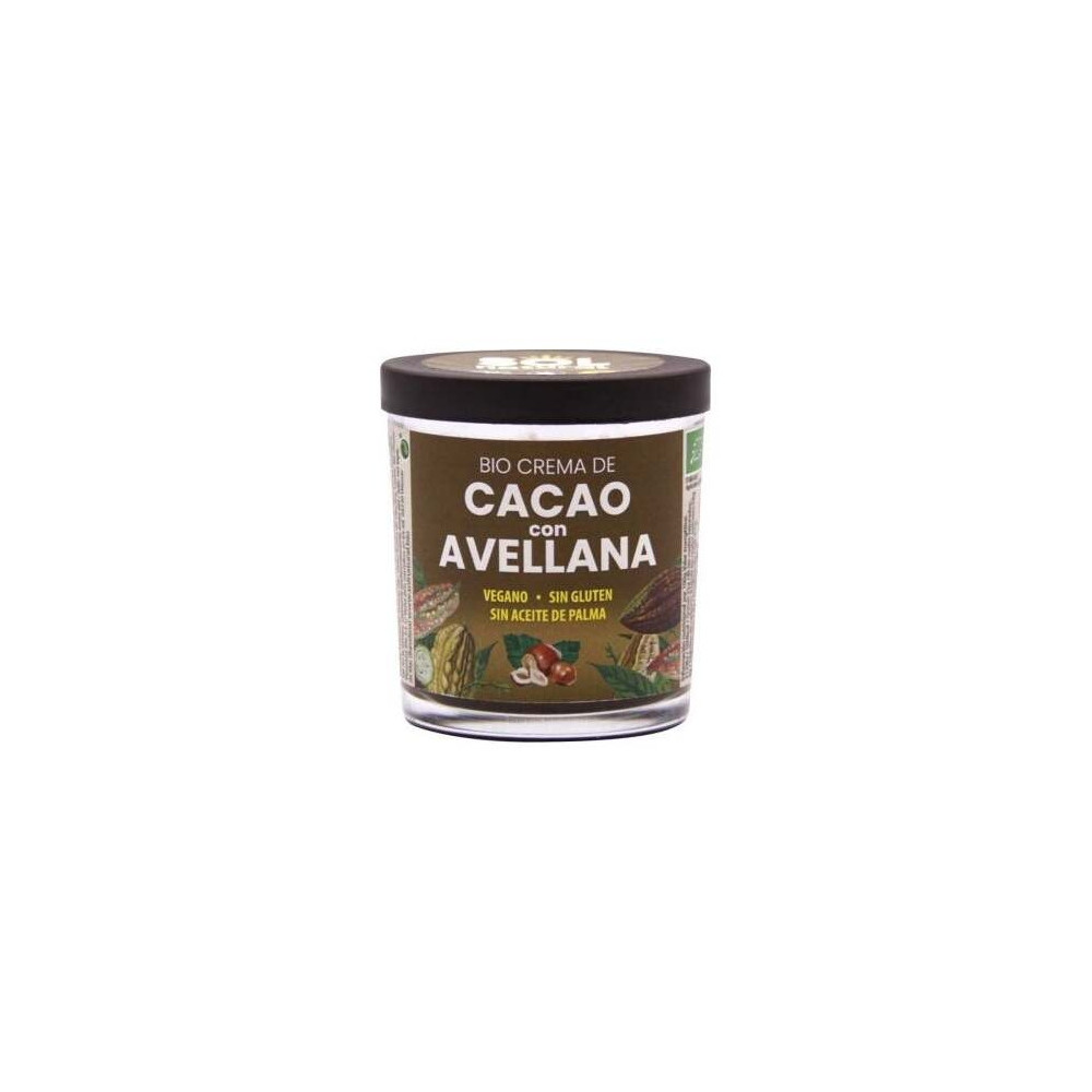 Sol Natural Crema Cacao Avellanas Bio 200G