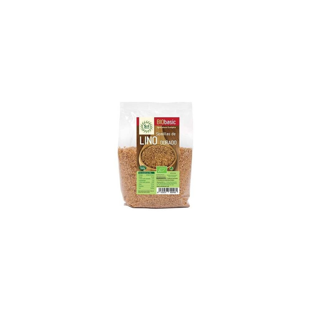 Semillas De Lino Dorado 500Gr. Bio - Solnatural
