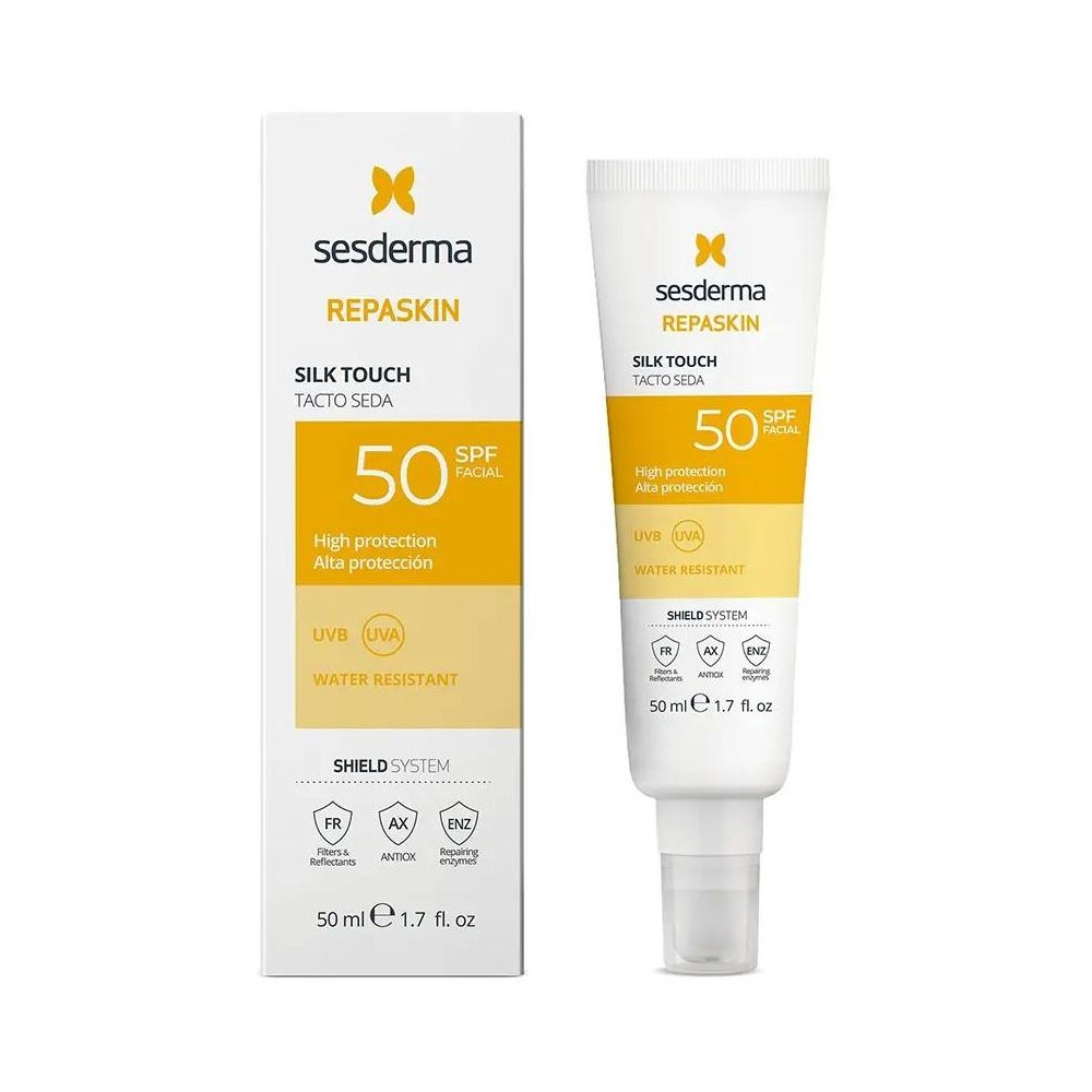 Repaskin Fotoprotector Spf50 Facial Tacto Seda 50M 2