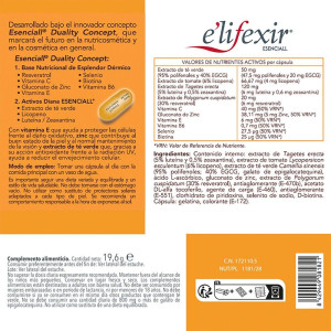 E'Lifexir Piel Canela Pack De 2 Envases X 40 Cápsulas
