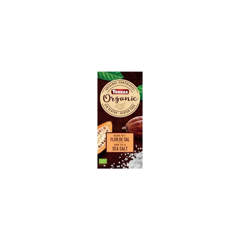 Chocolate Negro 70% Con Flor De Sal 100G Bio Sg