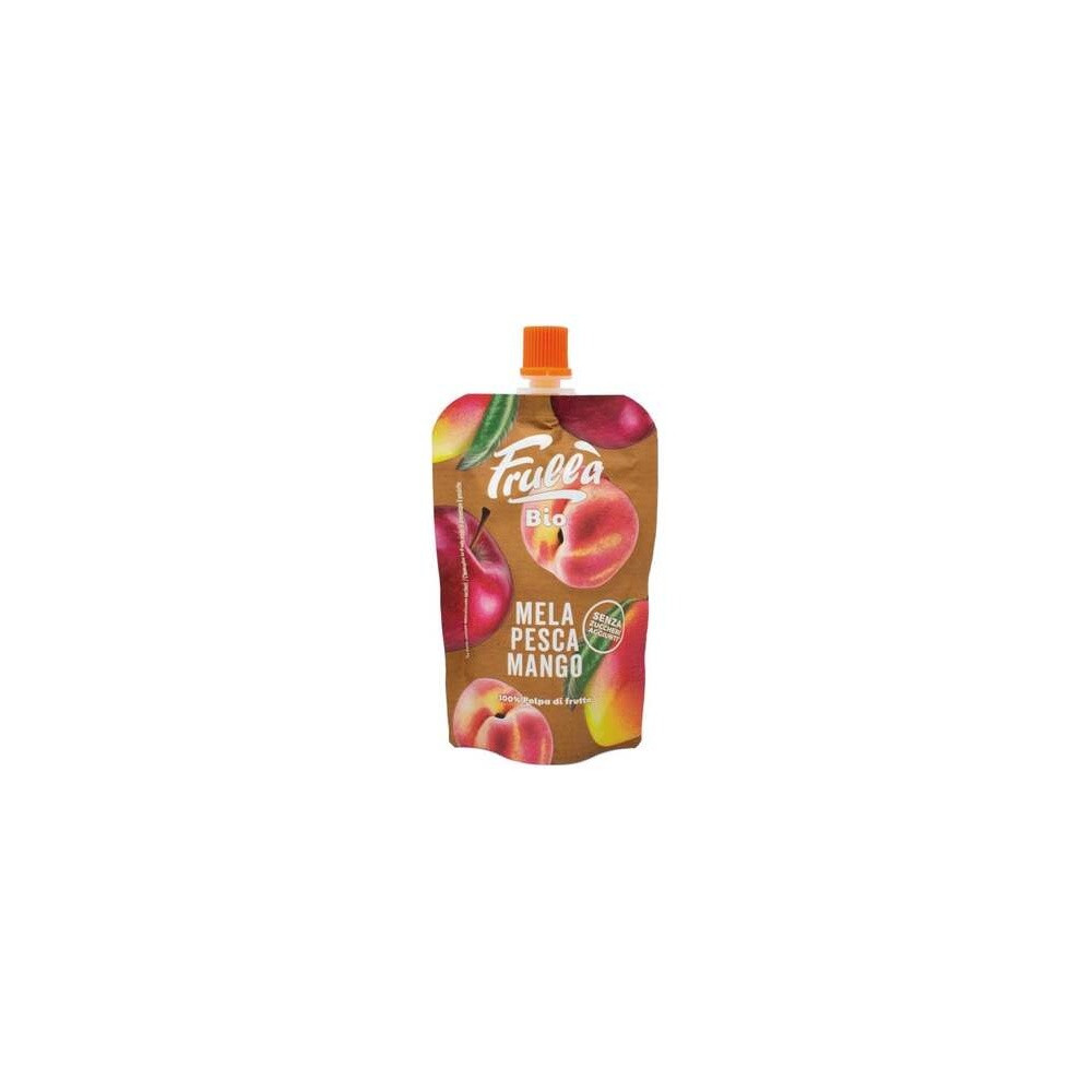 Pure De Manzana Melocoton Y Mango 18 Uds X 100Gr. Bio