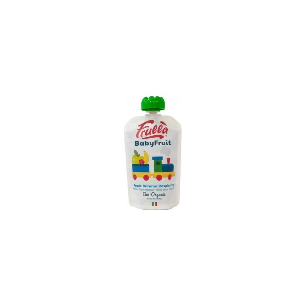 Baby Pure De Manzana Platano Frambuesa 10 Uds X 100 Gr Bio