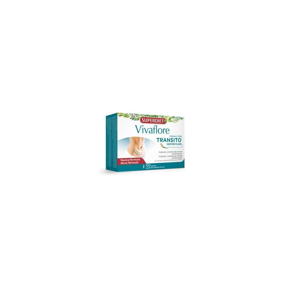 Superdiet Vivaflore Transit 400Mg 100Caps