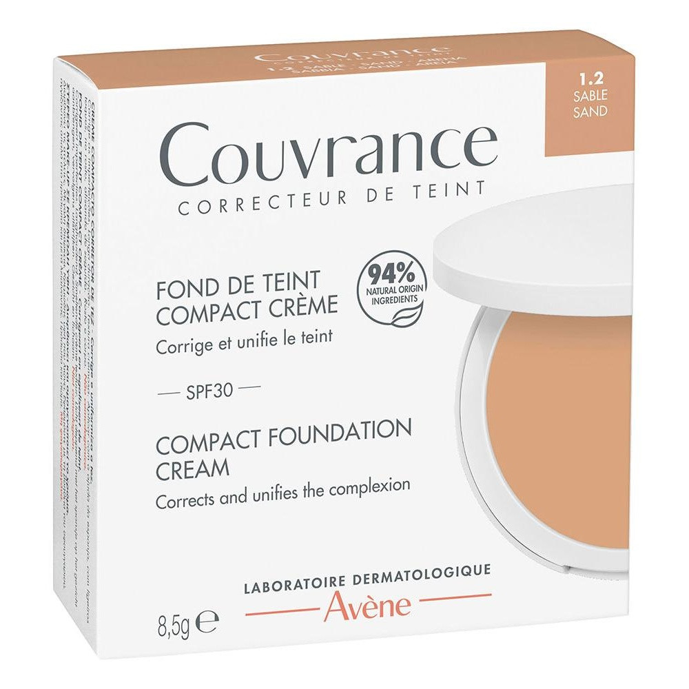 Couvrance Base De Maquillaje En Crema Compacta Arena 8,5 Gr