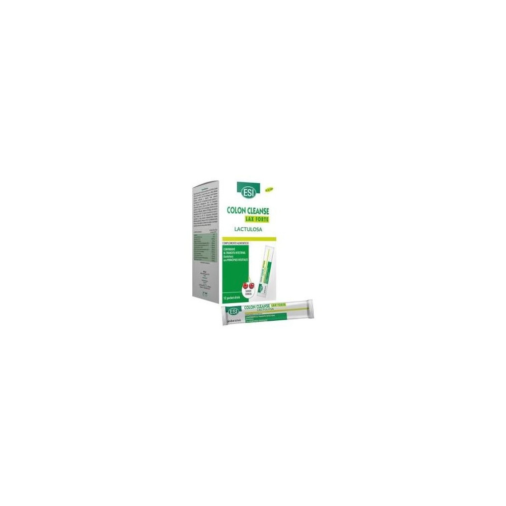 Esi Colon Cleanse Lax Forte Lactulosa Pocket Drink 12Uds