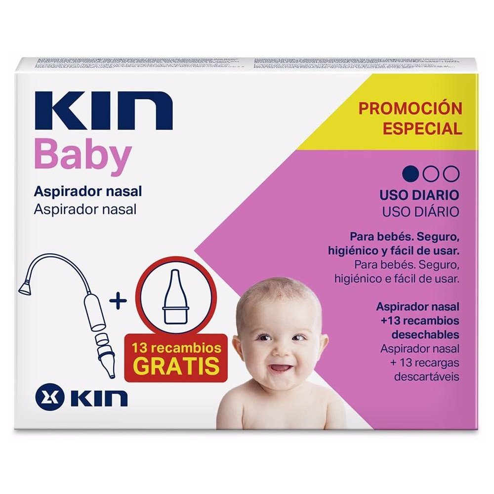 Kin Baby Pack Aspirador Nasal +10 Filtros Rec