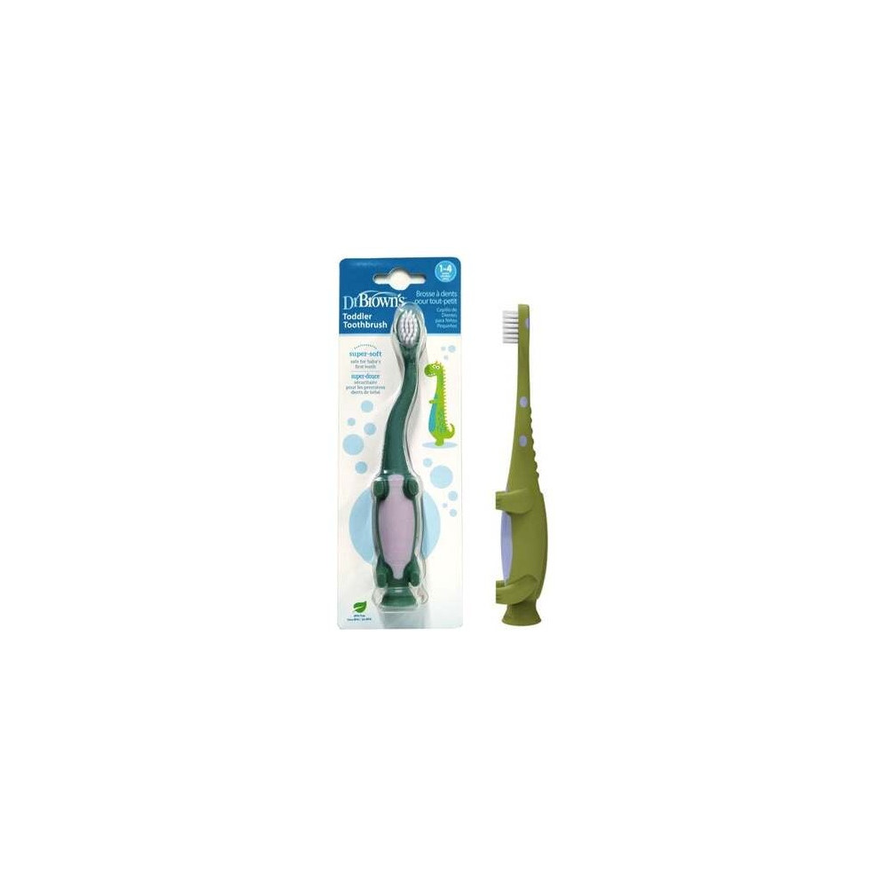 Dr Brown'S Cepillo Dental Infantil Dinosaurio 1 A 4 Años 1Ud