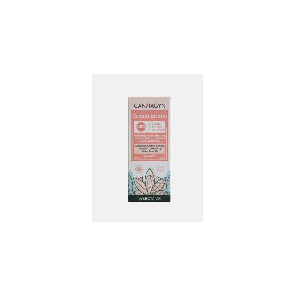 Webotanix Cannagyn Crema Intima 30Ml. Bio