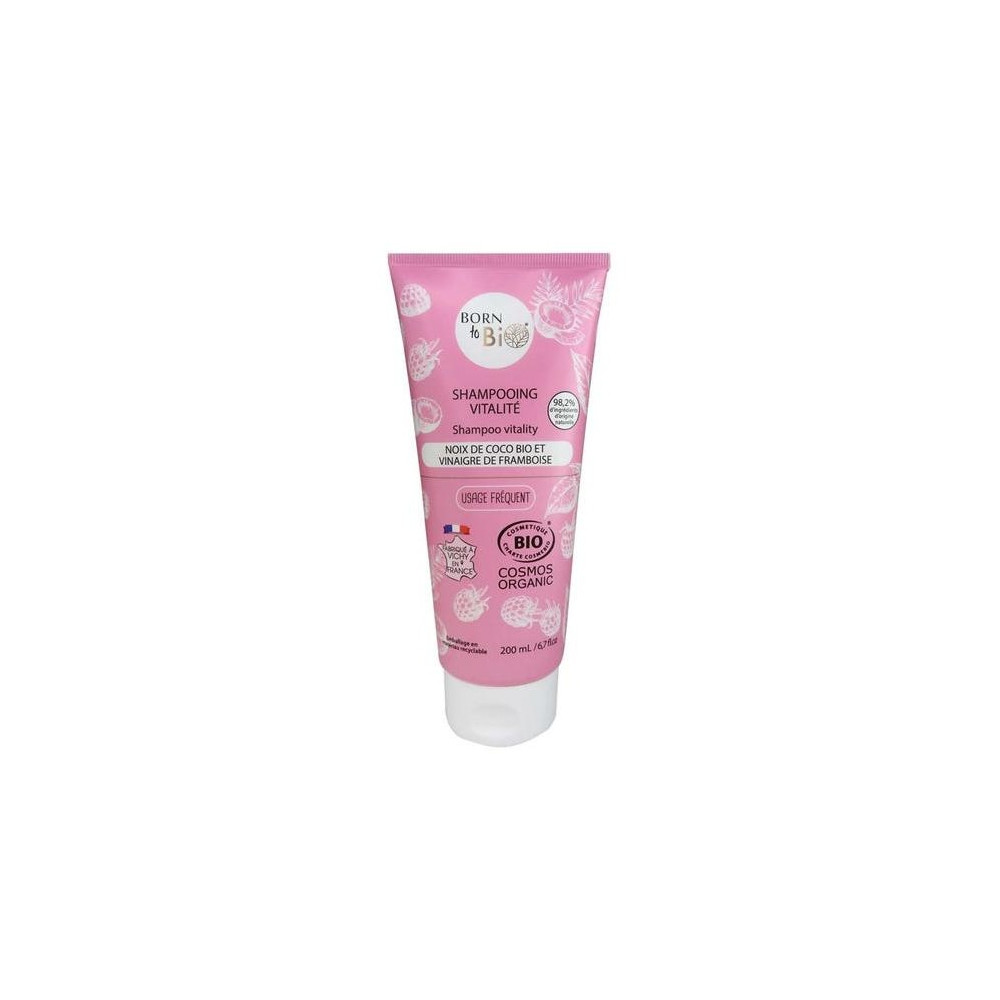 Champu Vitality Coco Y Vinagre De Frambuesa 200Ml. Bio