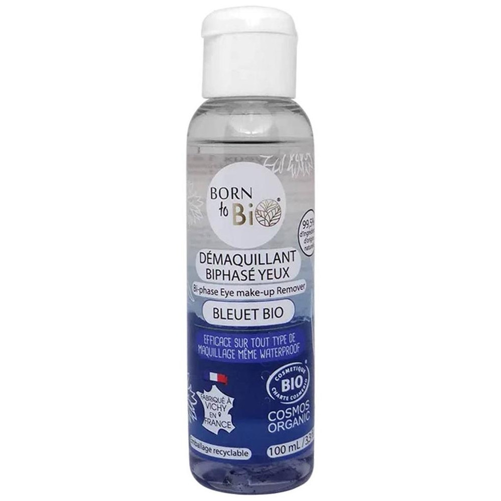 Born To Bio Desmaquillador Bifasico Agua Flora Arandano Bio 100Ml