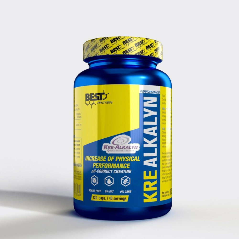Best Protein Kre Alkalyn 875Mg 120Cáps